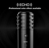 Xiaokoa Portable Mini Condenser Microphone for Iphone Android Phone Recording