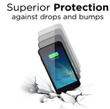 PowerBear iPhone 6 6S Plus 7200mAh Extended Battery Case Black