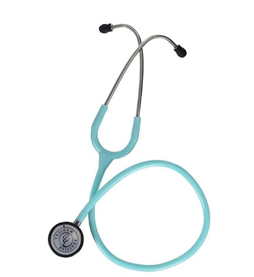 Prestige Medical Clinical 1 Dual Head Stethoscope Aqua Sea