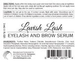 Pronexa Hairgenics Lavish Lash Eyelash Brow Hair Natural Growth Enhancer Thicker Serum with Biotin