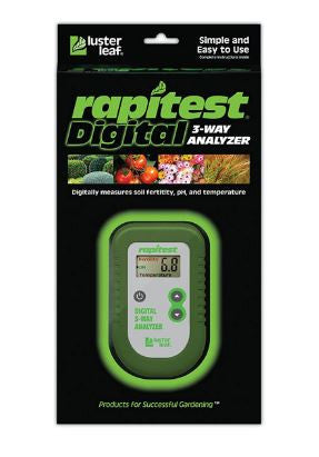 Rapitest 1835 Soil Moisture pH Fertility Tester Meter Analyzer