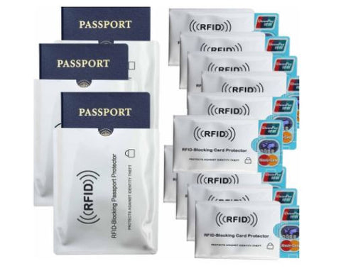 RFID Block ID Credit Card Passport Protector Case Shields Anti Theft