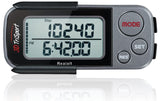 Realalt 3DTriSport Walking 3D Pedometer with Clip and Strap Step Calorie Counter