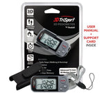 Realalt 3DTriSport Walking 3D Pedometer with Clip and Strap Step Calorie Counter