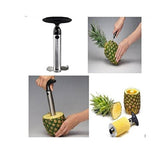 RuBiWo Fruit Pineapple Corer Slicer Stainless Steel Cutter Peeler