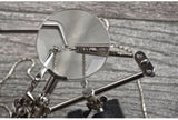 SE MZ101B Helping Hands Magnifying Glass Soldering Stand Tool