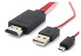 2 Meter 11 Pin Micro USB to HDMI MHL 1080P HDTV Samsung Adapter