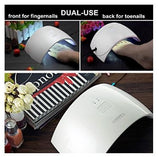 SUNUV SUN9C 24W LED UV Nail Dryer Curing Lamp Fingernail Toenail