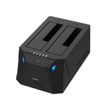 Sabrent EC-HD2B USB 3.0 to SATA I, II, III Dual Bay External Hard Drive Docking Station