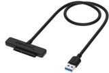 Sabrent EC-SSHD USB 3.0 to SSD 2.5-Inch Serial SATA I II III Hard Drive Adapter Cable