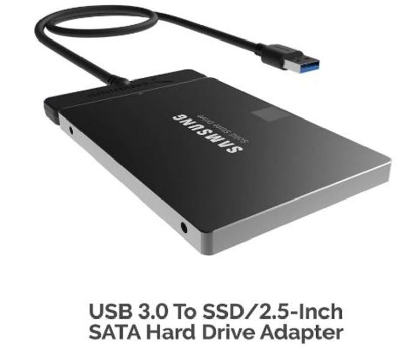 Sabrent EC-SSHD USB 3.0 to SSD 2.5-Inch Serial SATA I II III Hard Drive Adapter Cable