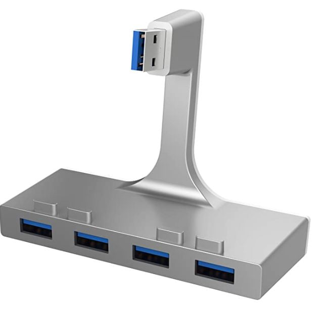 Sabrent HB-IMCU 4-Port USB 3.0 Hub for iMac Slim Uni-Body Aluminum Model