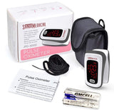 Santamedical JPD-500D Fingertip Pulse Oximeter Blood Oxygen Saturation Monitor with Case