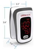 Santamedical JPD-500D Fingertip Pulse Oximeter Blood Oxygen Saturation Monitor with Case