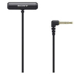 Sony ECMLV1 Compact Stereo Lapel Lavalier Omnidirectional Microphone Clip