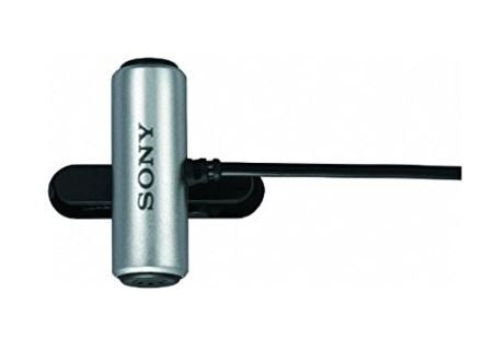 Sony ECMCS3 Clip Lapel Lavalier Omnidirectional Microphone Mic