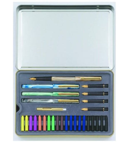 Staedtler 899 SM5 Calligraphy 33-Piece Pen Set