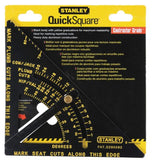 Stanley 46-053 Adjustable Contractor Grade Quick Square Layout Tool Kit