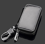 Toyota Black Leather Car Key Chain