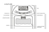 Constant Digital Hand Dynamometer Grip Strength Measurement Meter Power