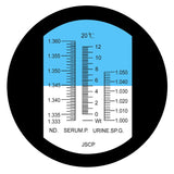 TekcoPlus Clinical Refractometer Serum Protein Urine Specific Gravity