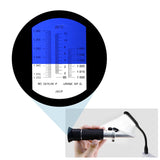 TekcoPlus Clinical Refractometer Serum Protein Urine Specific Gravity