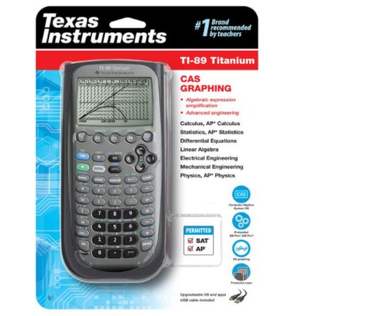 Texas Instruments TI-89Titanium CAS Graphing Calculator