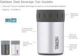 Thermos 12-Ounce Stainless Steel Beverage Insulator Can