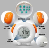 Learn & Climb Stay-In-Bed Kids Child Educational Alarm Clock Toy