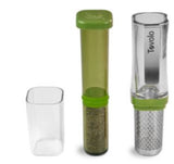 Tovolo TeaGo Portable Mobile Tea Press Filter Strainer Maker