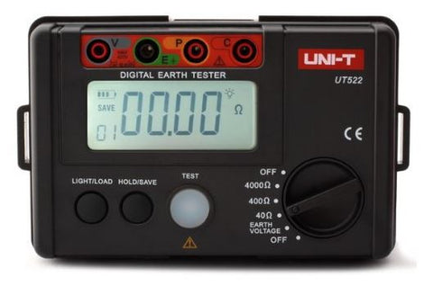 UNI-T UT522 Digital Earth Ground Insulation Resistance Tester