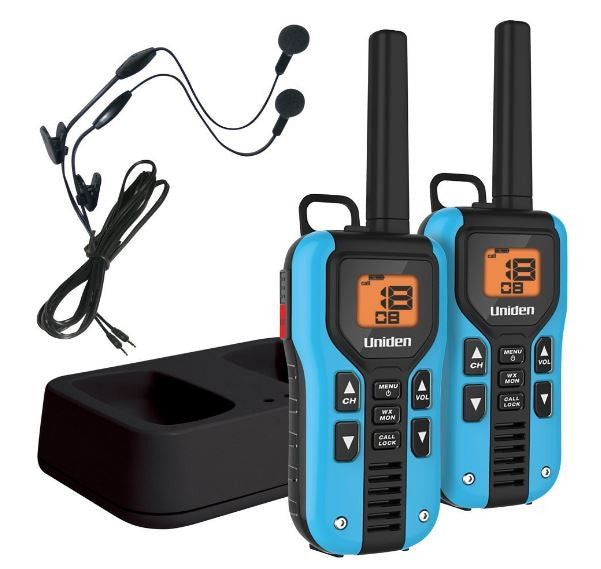 UNIDEN GMR4055-2CKHS Two 2 Way Radios Walkie Talkie 40 Miles Range