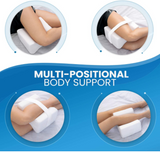 USA Everlasting Comfort Pure Memory Foam Knee Leg Pillow with Strap