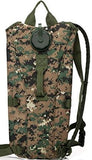 US Army 3L Camo Hydration Pack Water Bladder Backpack Hiking