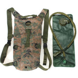 US Army 3L Camo Hydration Pack Water Bladder Backpack Hiking