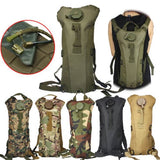 US Army 3L Camo Hydration Pack Water Bladder Backpack Hiking