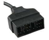 Vgate OBD2 OBDII 16-Pin Cable to Toyota 22-Pin Connector