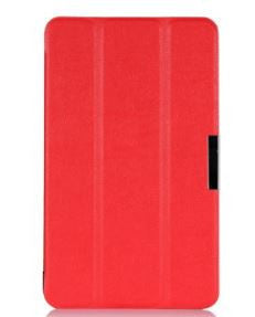 VSTN Tri-Fold Leather Case for HP Stream 7 Tablet Red