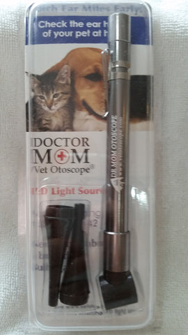 Dr Mom Pocket Veterinary LED Otoscope