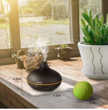 VicTsing 150 ML Cool Mist Air Aromatherapy Humidifier Diffuser Dark Brown