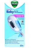 Vicks V934 Digital Pediatric Baby Rectal Thermometer 10-Second Reading Temperature