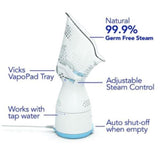 Vicks VIH200 Portable Sinus Steam Inhaler Humidifier Vapor Vaporizer