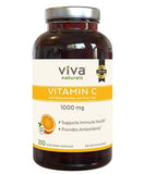 Viva Naturals Vitamin C with Bioflavonoids & Rose Hips 1000 mg 250 Caps