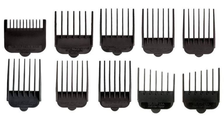 Wahl 3173-500 10 PC Pet Guide Comb Set for Pro Ion Deluxe U-Clip Clippers