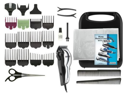 Wahl 79520-500 Chrome Pro 25 Piece Grooming Clipper Haircut