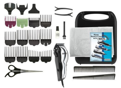 Wahl 79520-500 Chrome Pro 25 Piece Grooming Clipper Haircut