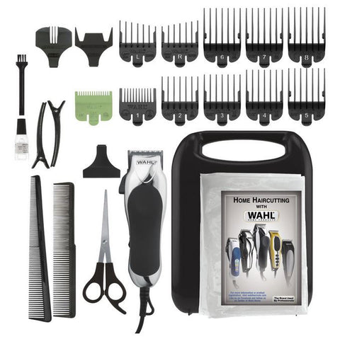 Wahl 79524-2501 Chrome Pro 24 Piece Grooming Haircut Kit
