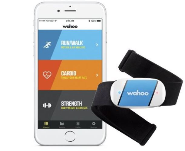 Wahoo TICKR Heart Rate Calories Burned Monitor Bluetooth ANT+