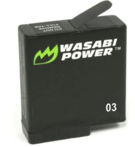 WASABI 1-PC 1220mAh GoPro Battery for HERO5 HERO6
