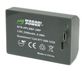 WASABI 1-PC 2500mAh GoPro Extended Battery for HERO+ LCD